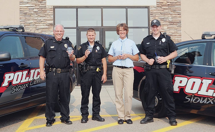 Culver's of Sioux Center Partners With Police to Reward Community Members