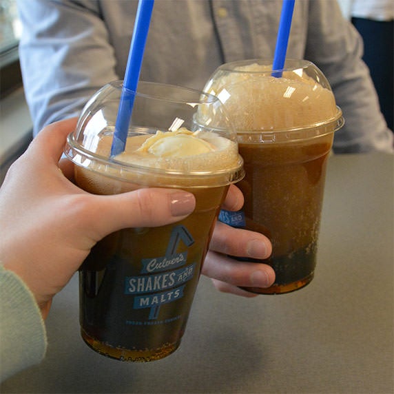 Culver's Root Beer Floats