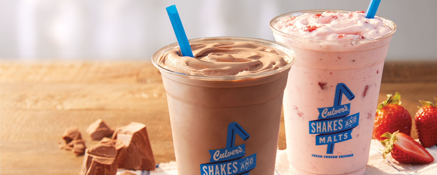 Culver’s Shakes, Malts and Floats