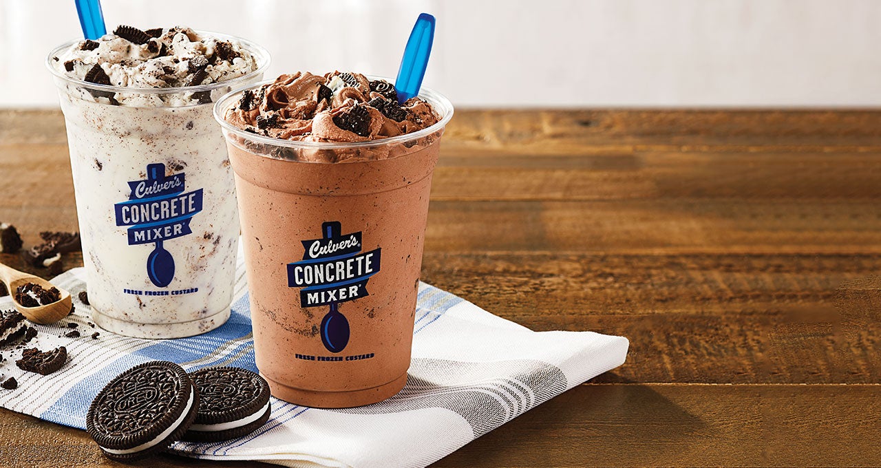 Concrete Mixer Hecho con Oreo