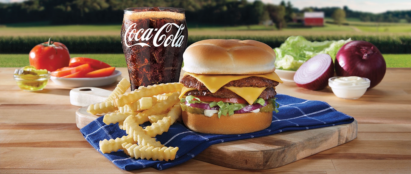 Culver's Deluxe Value Basket with fries and a Coke®