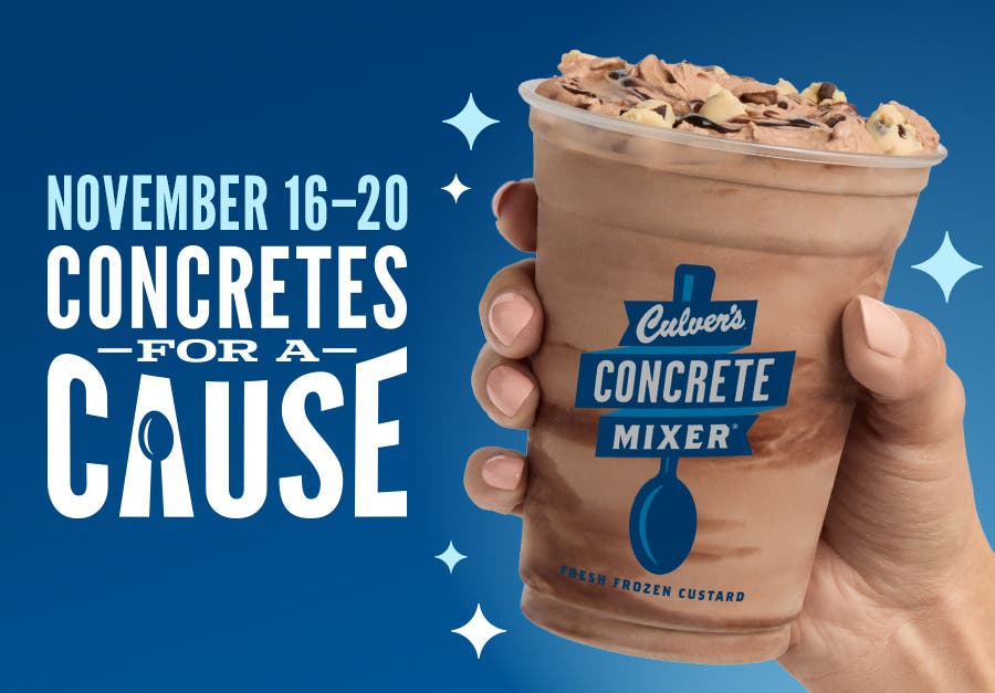 November 16-20 is Concretes for a Cause.