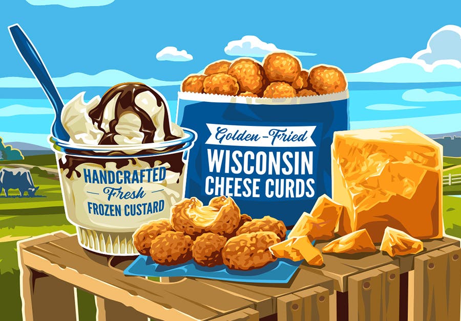 Culver's Hand Crafted Fresh Frozen Custard and Golden-Fried Wisconsin Cheese Curds