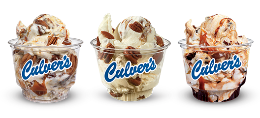 Turtle Fresh Frozen Custard in a dish
