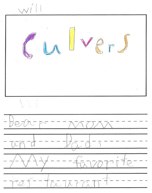 Will's colorful ode to Culver's