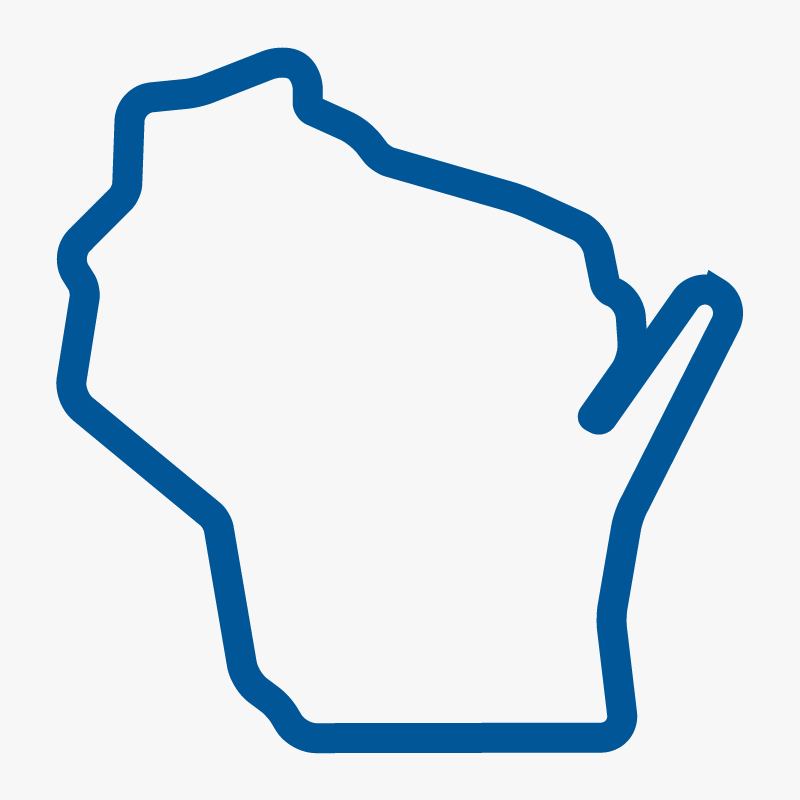 Shape of Wisconsin