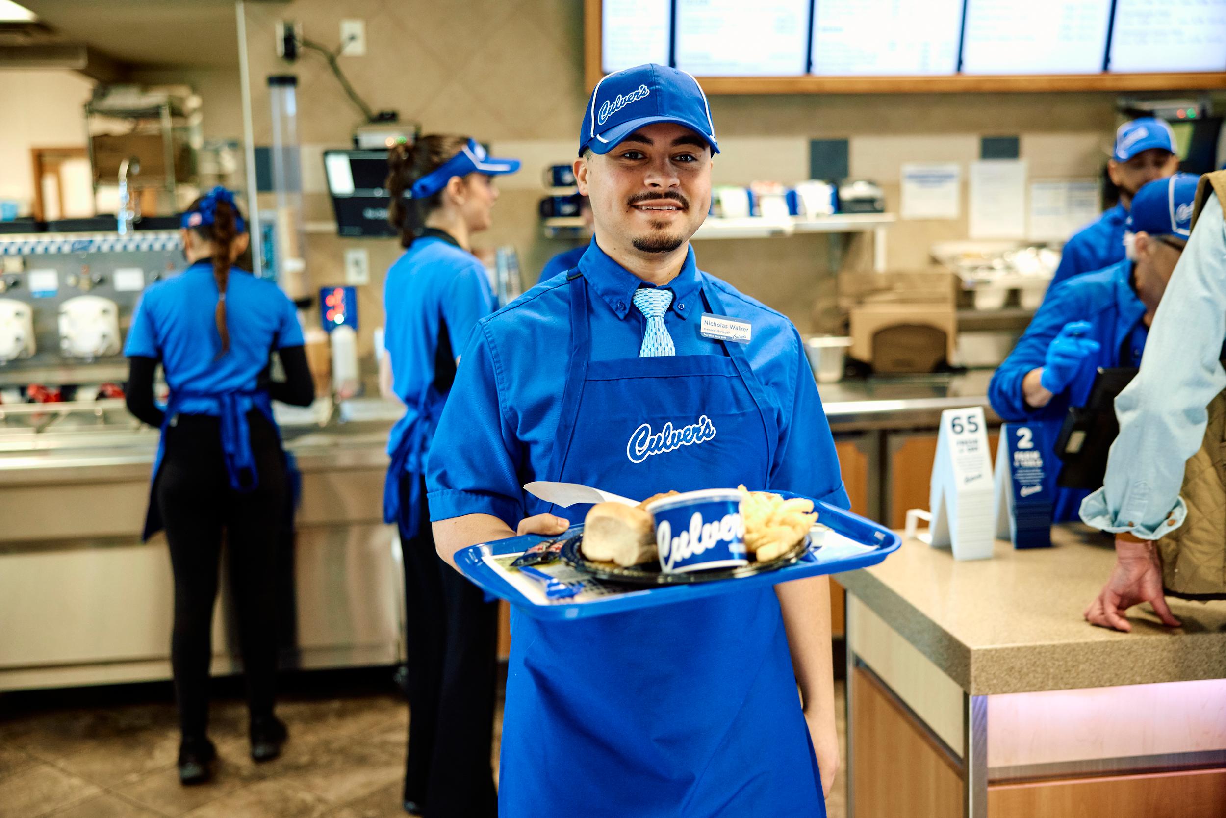 Culver's Employees at the Drive Thru